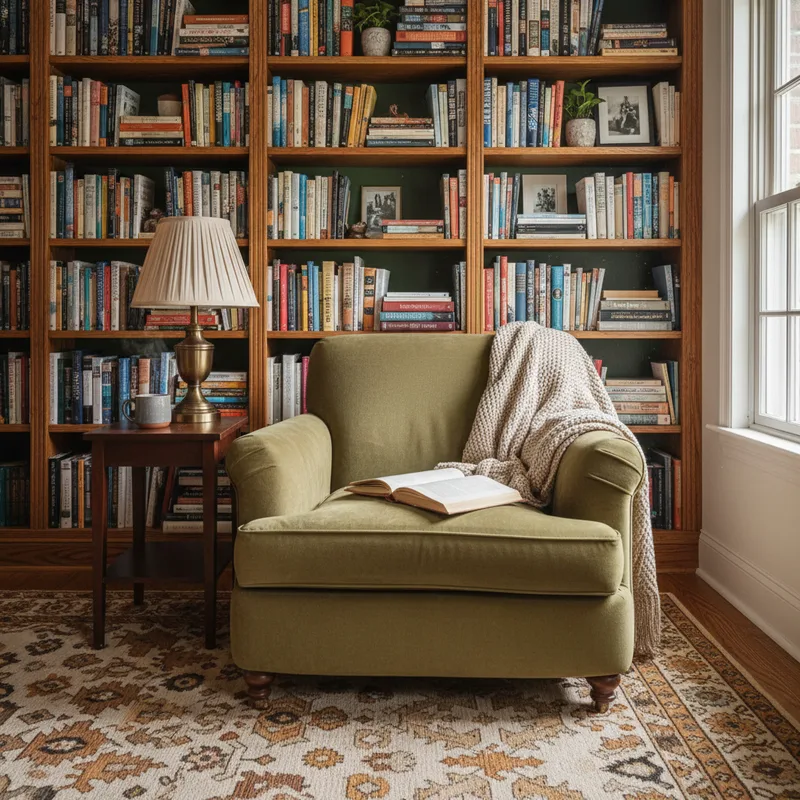 Créer une ambiance librairie dans votre intérieur
